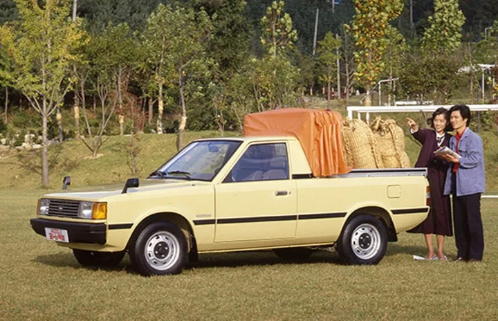 유니바디 픽업트럭 포니