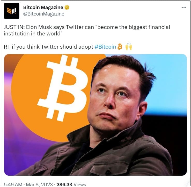 머스크, "트위터 실적 개선되고 있다...잠재 수익 엄청나" VIDEO: Elon Musk says Twitter may reach positive cash flow by second quarter