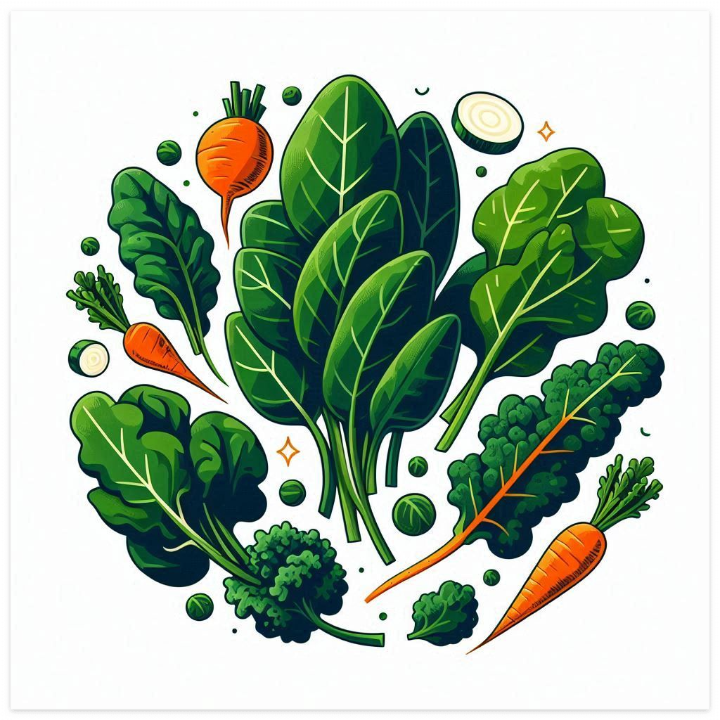 눈에 좋은 음식 시금치와 케일