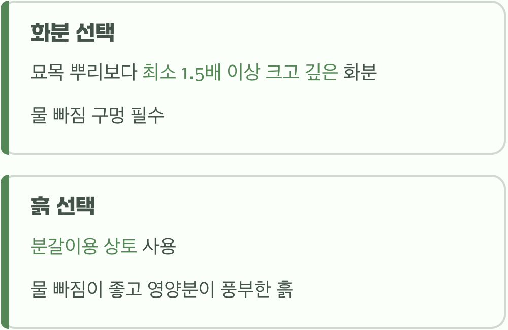 첫 단추, 넉넉한 집과 숨 쉬는 흙