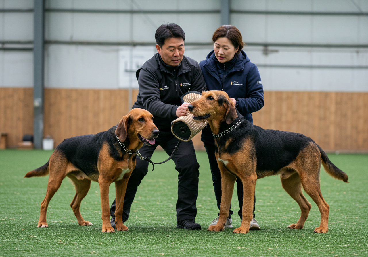일반인에게 권하지 않는 사냥개