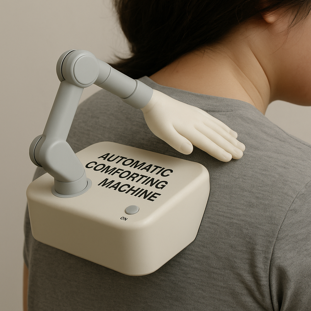 자동 토닥임 기계