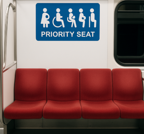지하철 노약자석