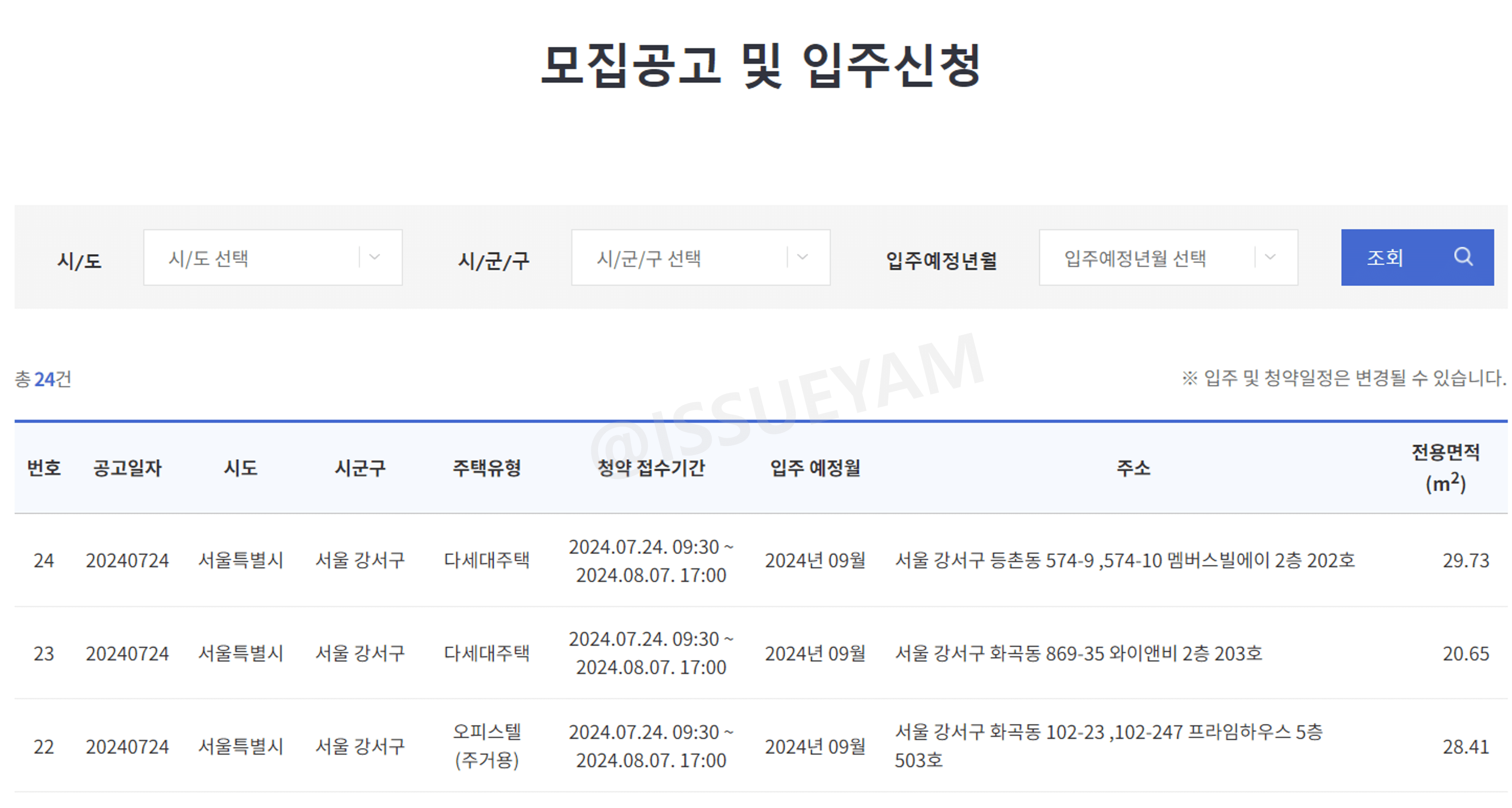 HUG 든든전세주택 대상 주택