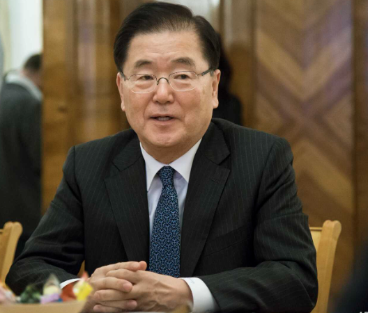 정의용 국가안보실장 시절