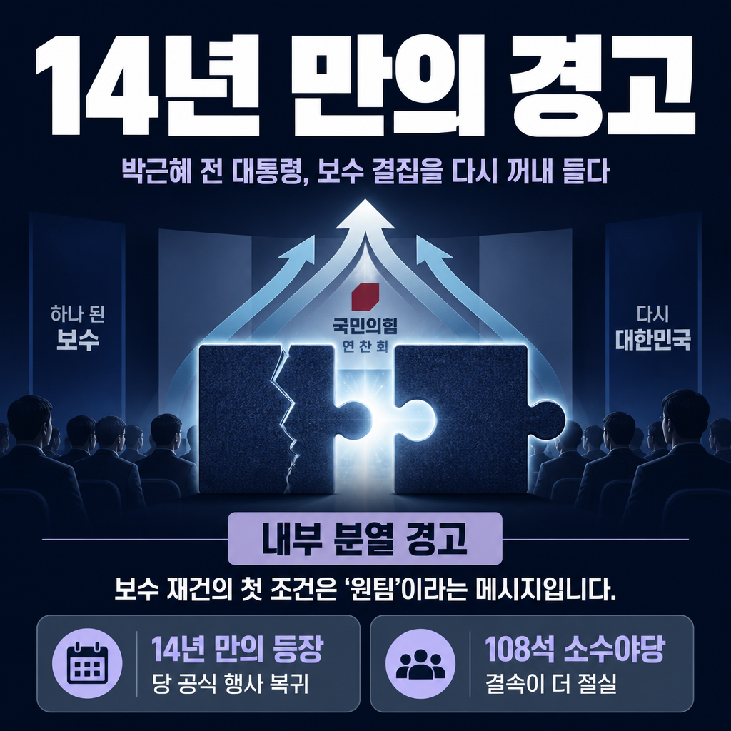 14년 만의 경고