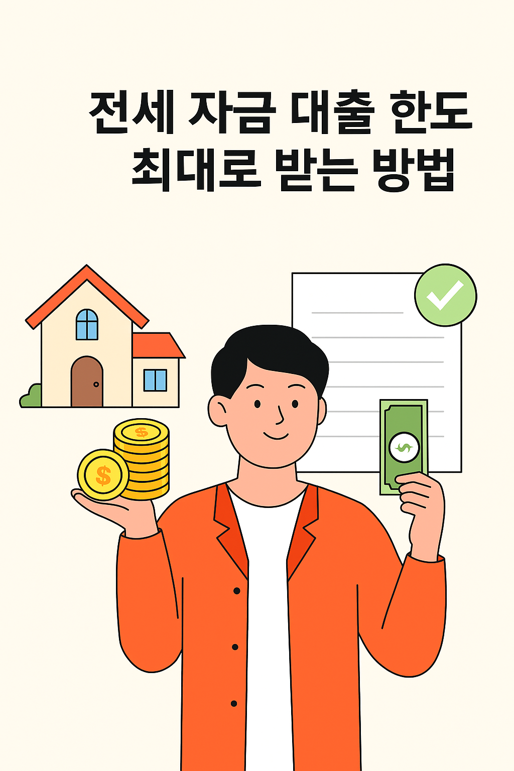 전세 자금 대출 한도 최대로 받는 방법