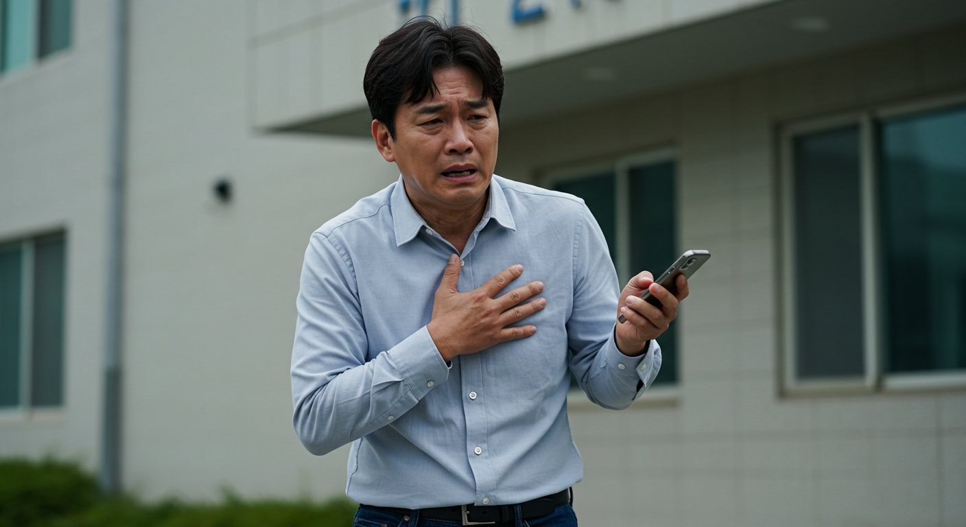 50대 걷다가 협심증 초기 증상으로 고통 호소 3