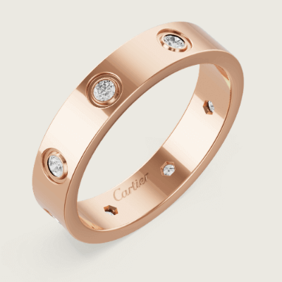 까르띠에 웨딩 밴드 러브(LOVE)