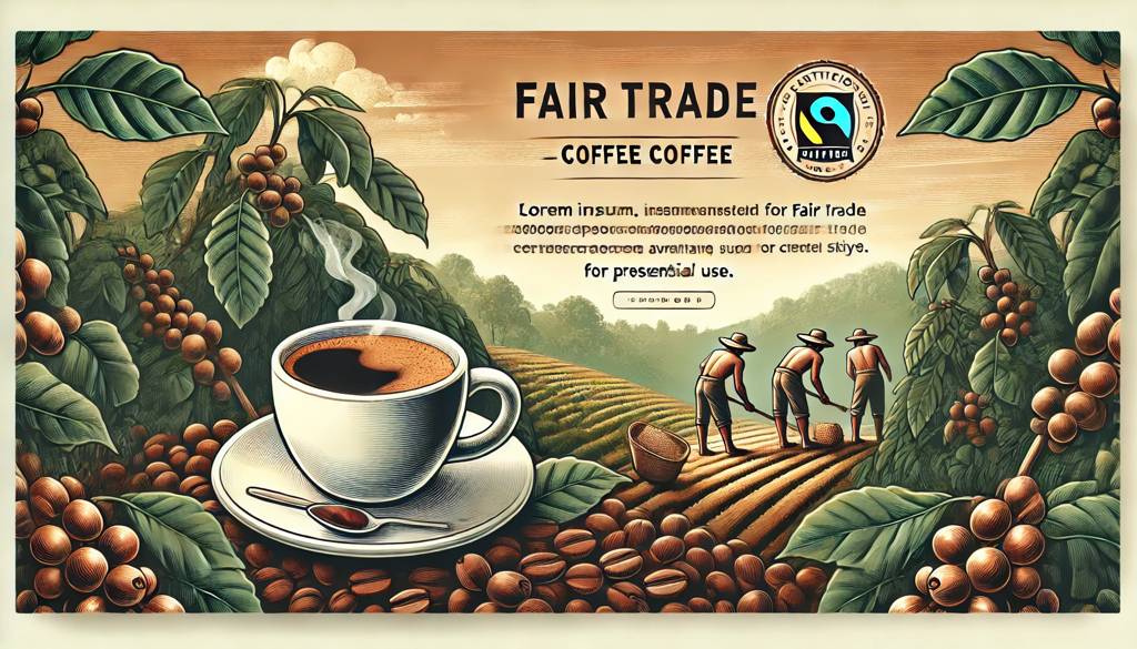 공정 무역 커피와 지속 가능성: 윤리적 소비의 시작점