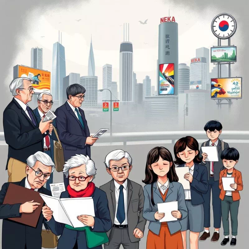 정년 연장과 청년 일자리 문제로 갈림길에 선 여러 세대 - 세대갈등, 초고령사회