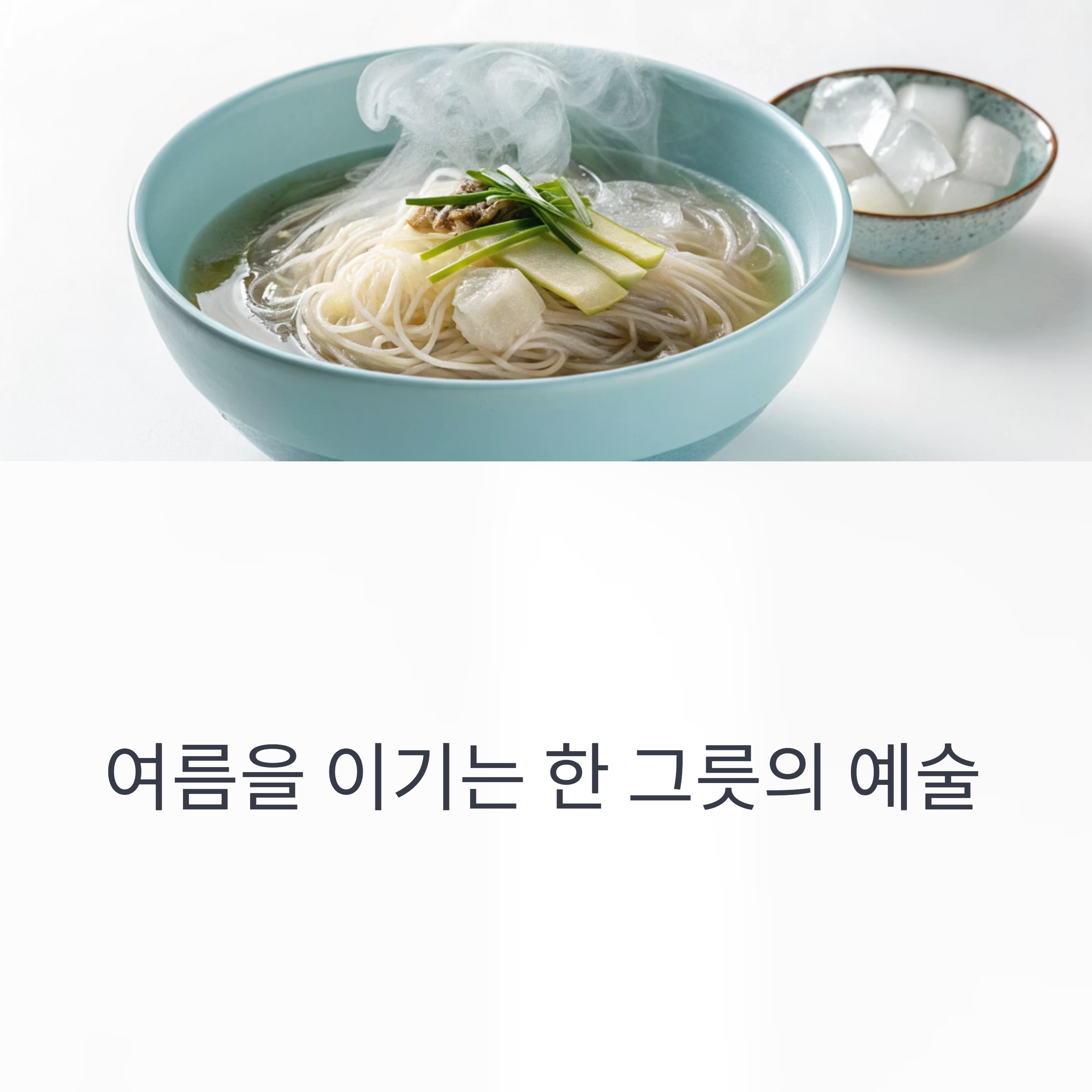 여름을 이기는 한 그릇의 예술, 전국 냉면 맛집 추천 가이드
