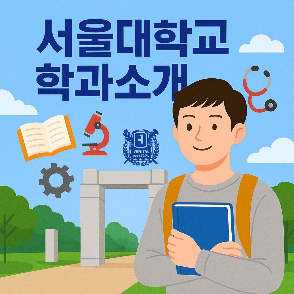서울대학교 학과소개 6가지 핵심 포인트