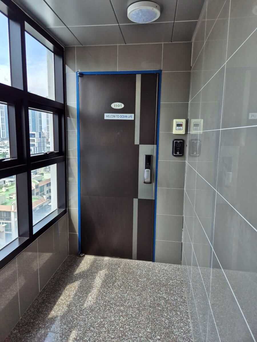 11층 오션라이프 숙소 입구 사진