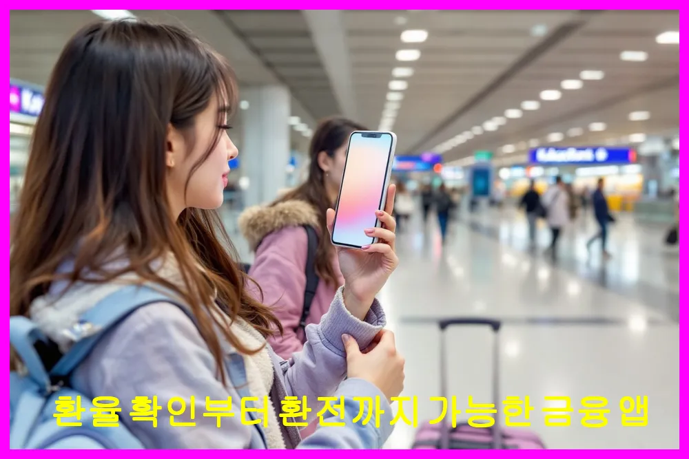 환율 확인부터 환전까지 가능한 금융 앱