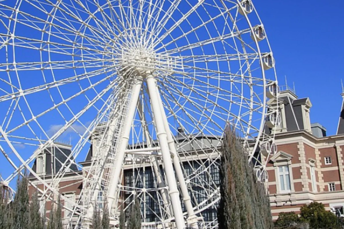 하우스텐보스 하얀 관람차