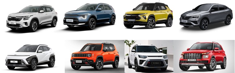 소형 SUV 2열 승차감 비교(셀토스, 니로, 트레일블레이저, 아르카나, 코나, 레니게이드, 티볼리, 베뉴)