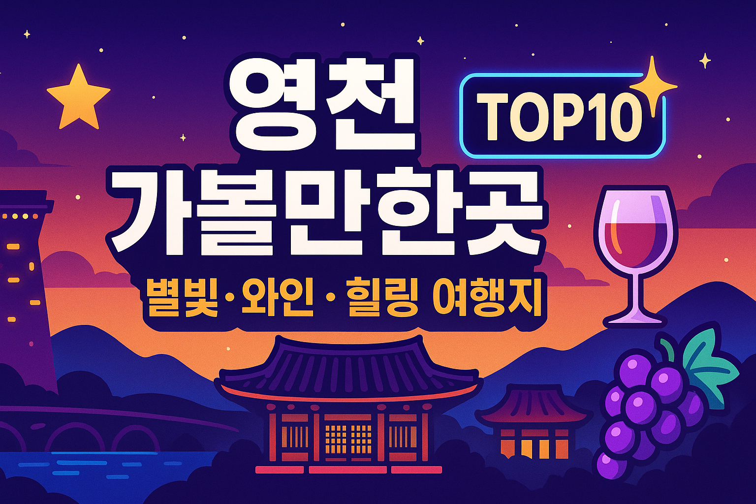 영천 가볼만한곳 베스트10
