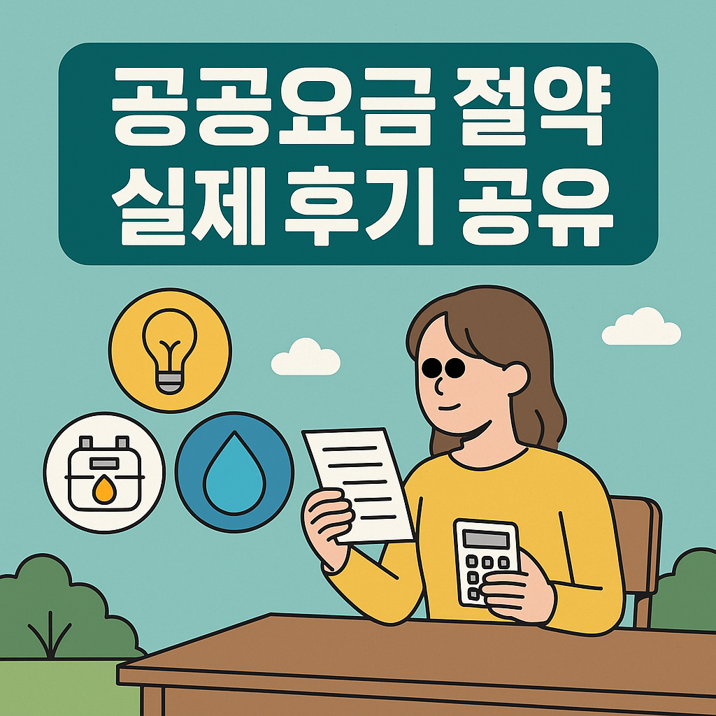 공공요금 절약 실제 후기 공유
