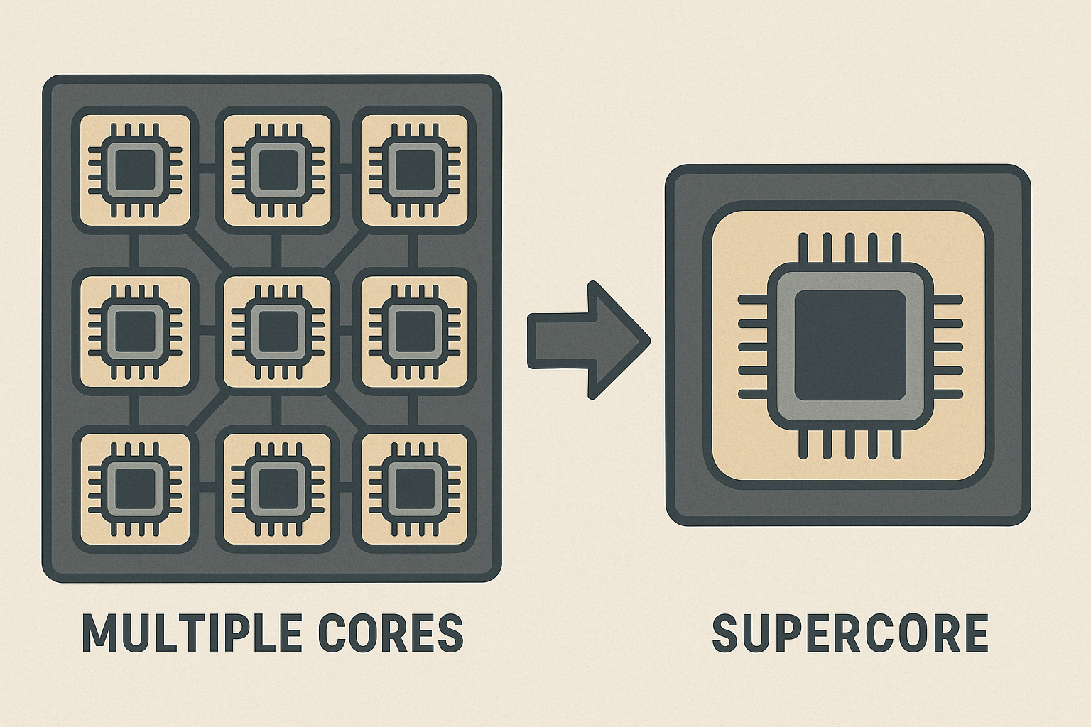 인텔 Software Defined Supercore(SDC) 인포그래픽