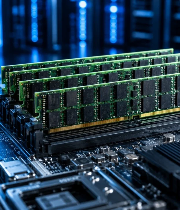 DDR6 메모리 개발과 DDR5 DDR4 세대 비교 이미지