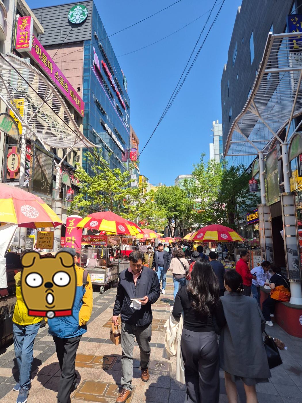 남포동 거리 사진