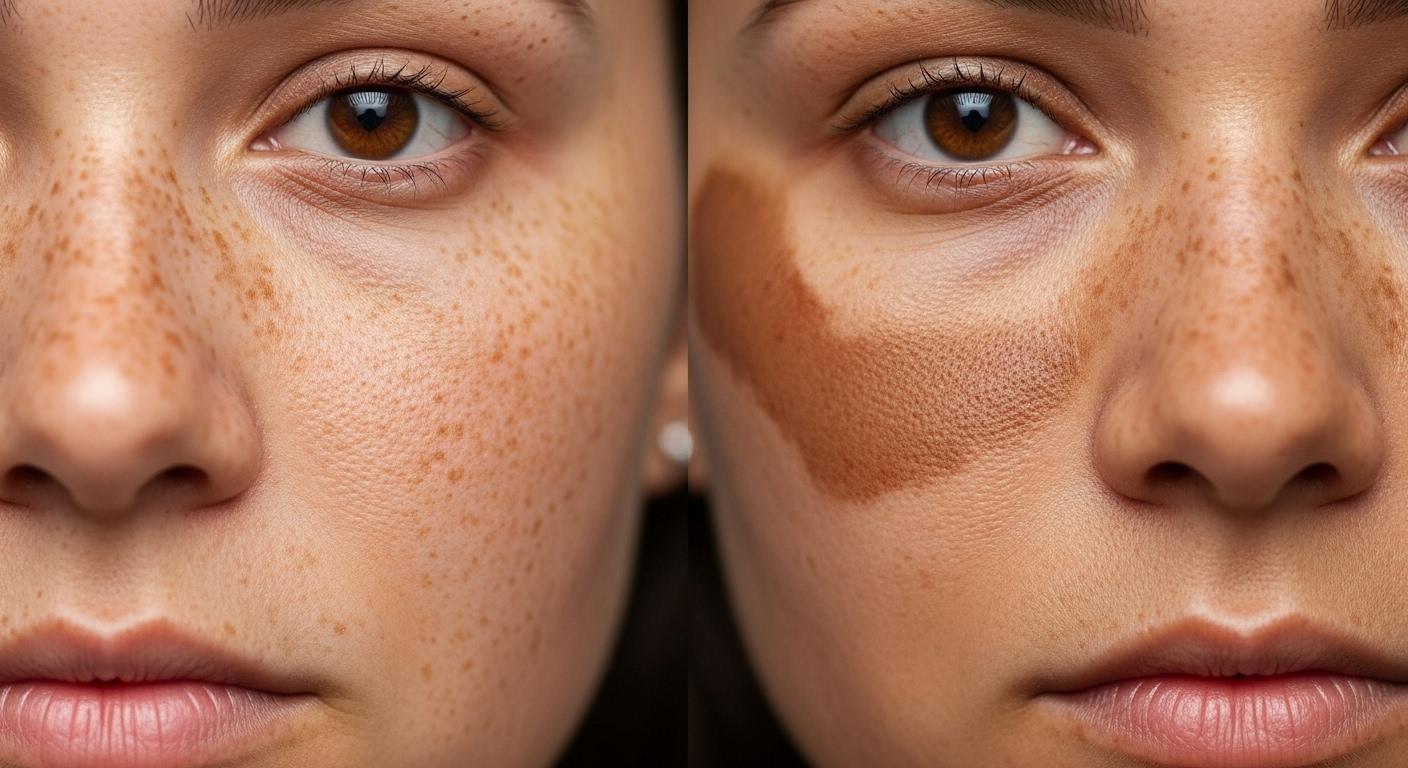 기미와 검버섯 차이