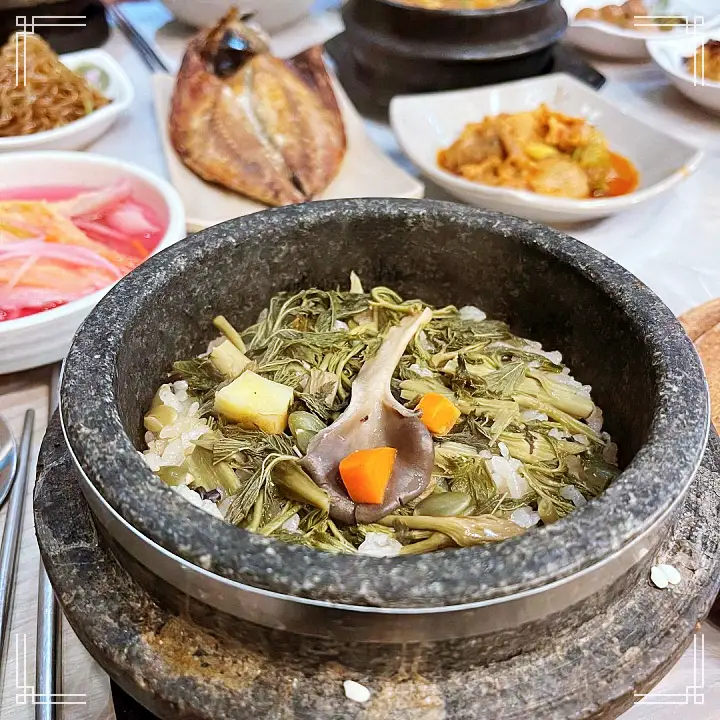 생생정보 삼나물 돌솥밥 아구해물전골 맛집