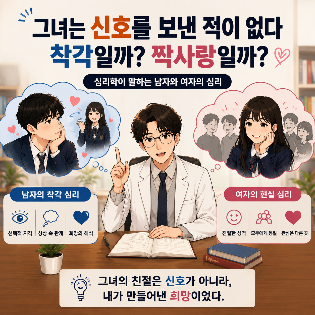 난 얘기하고 넌 웃어주고