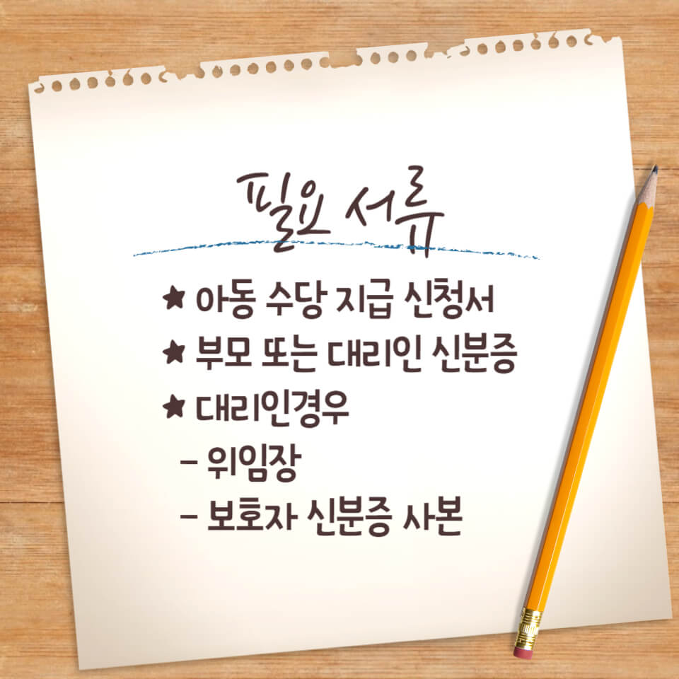 필요서류