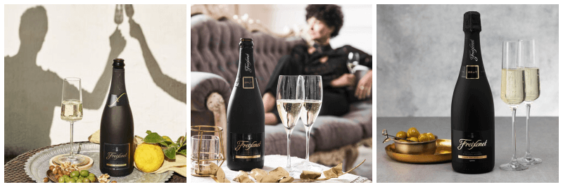 프레시넷 꼬든 네그로 까바 브뤼 사진 3개