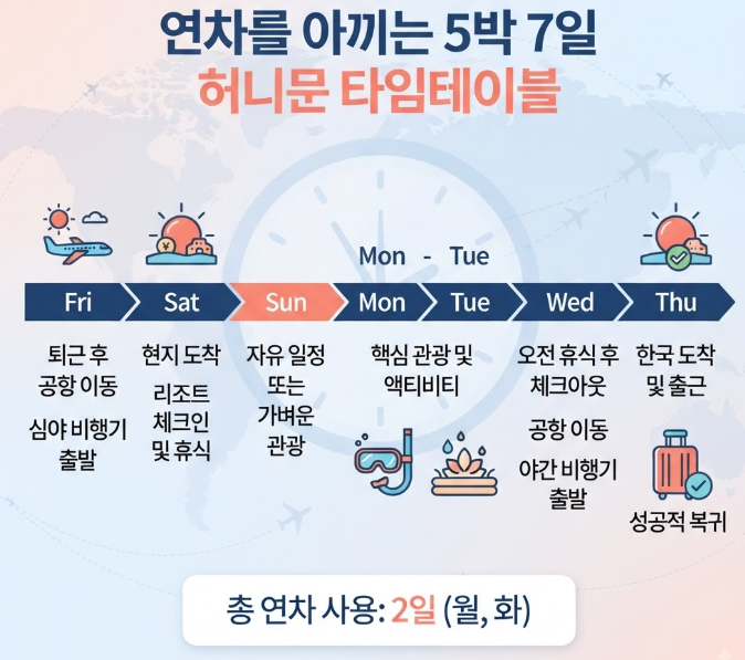 직장인 신혼여행지