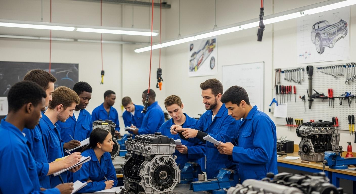 자동차 정비 학원 국비지원