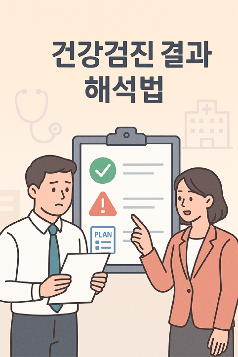 건강검진 결과 해석법 이미지