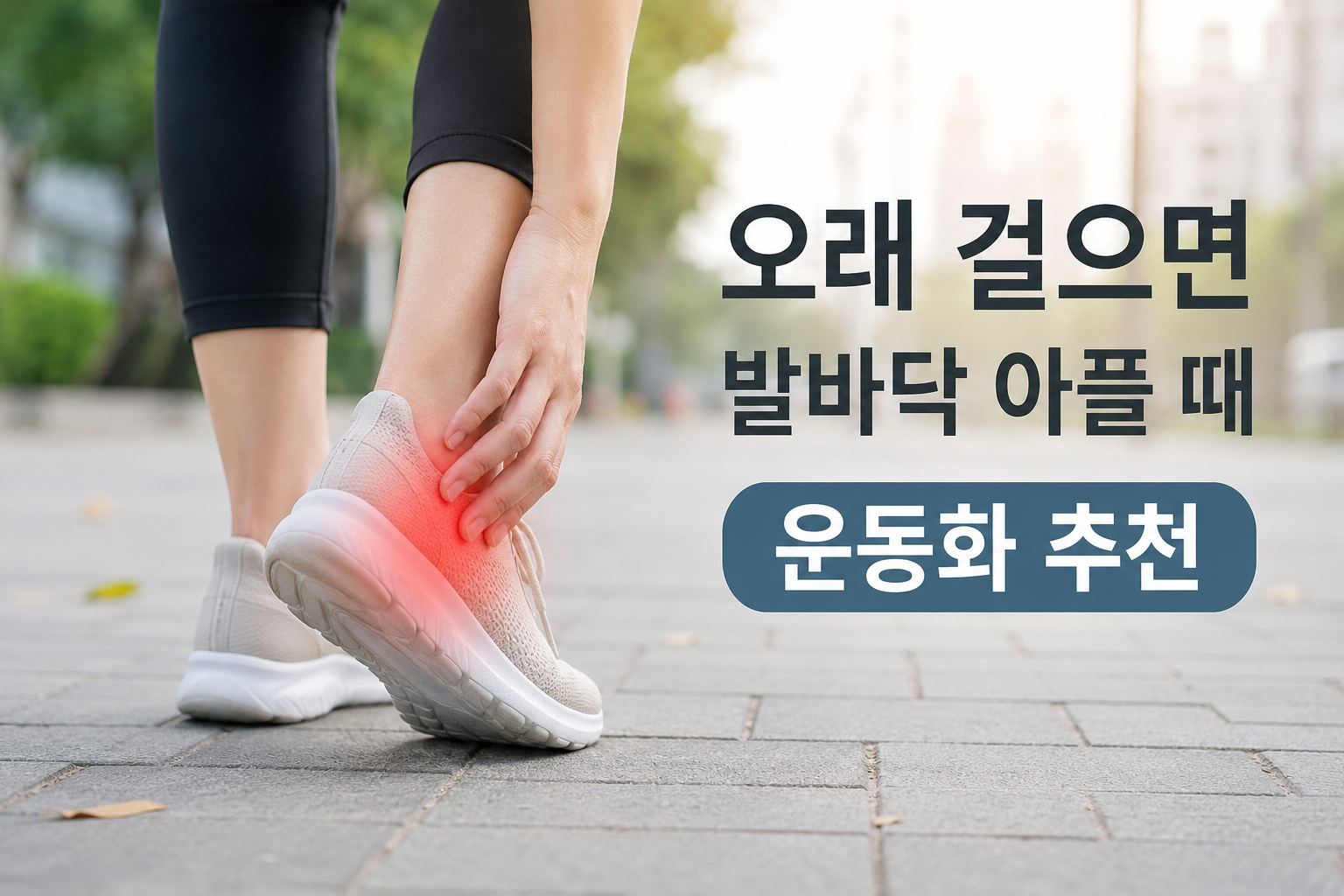 오래 걸으면 발바닥 아플 때 운동화 추천, 중년 여성에게 편했던 신발 찾는다면