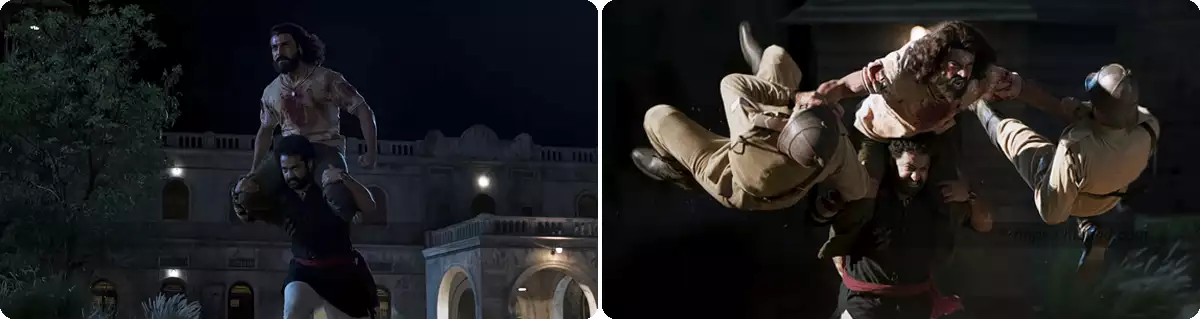 RRR_빔과 라주의 의기투합 사진