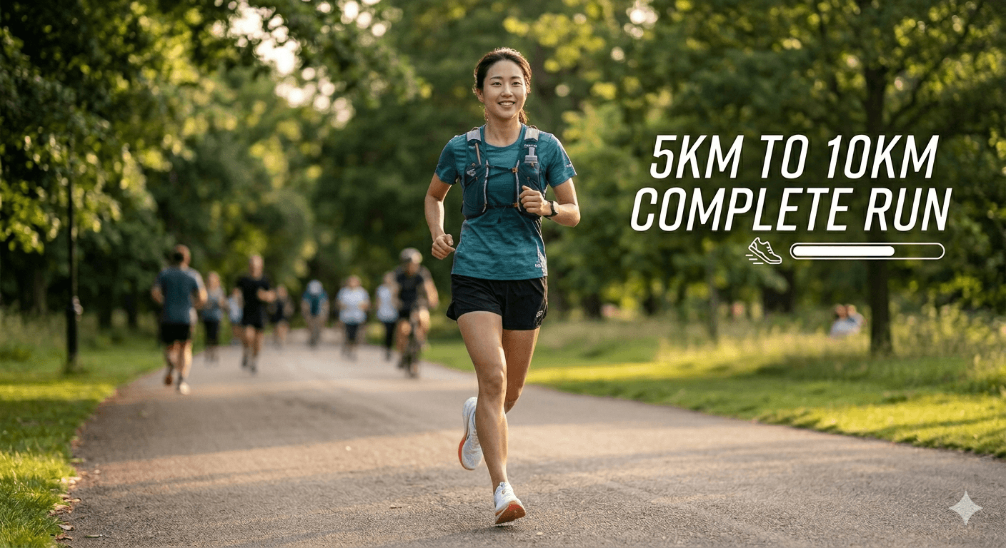 10km 완주 방법, 지구력, 롱런, 페이스 조절