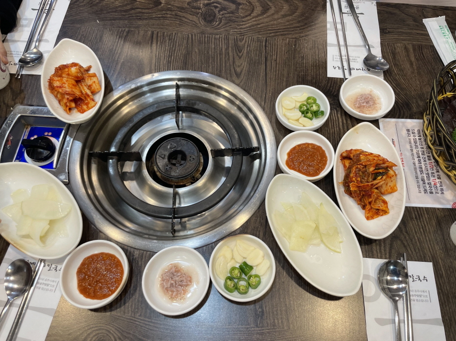 유가네칼국수-기본상