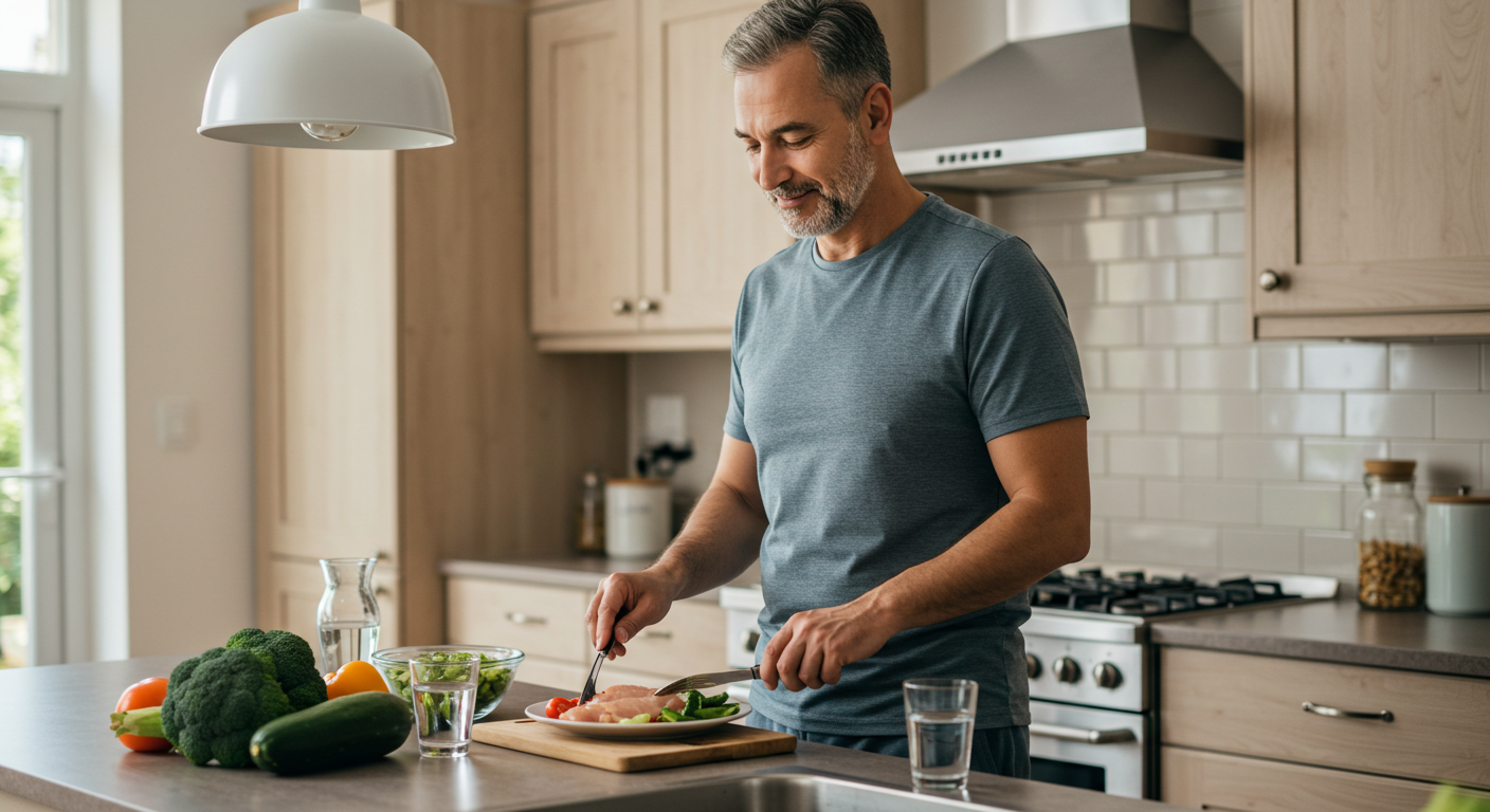 중년 남성 식단