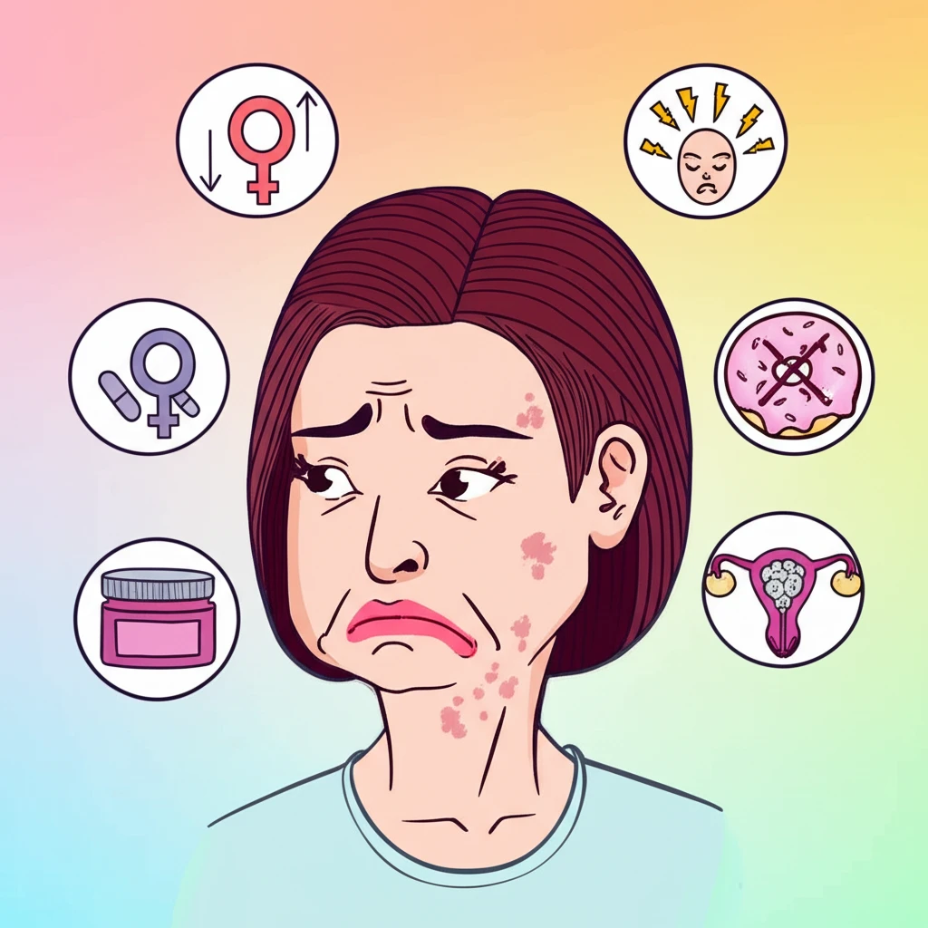 25세 이후 여드름, 원인과 효과적인..