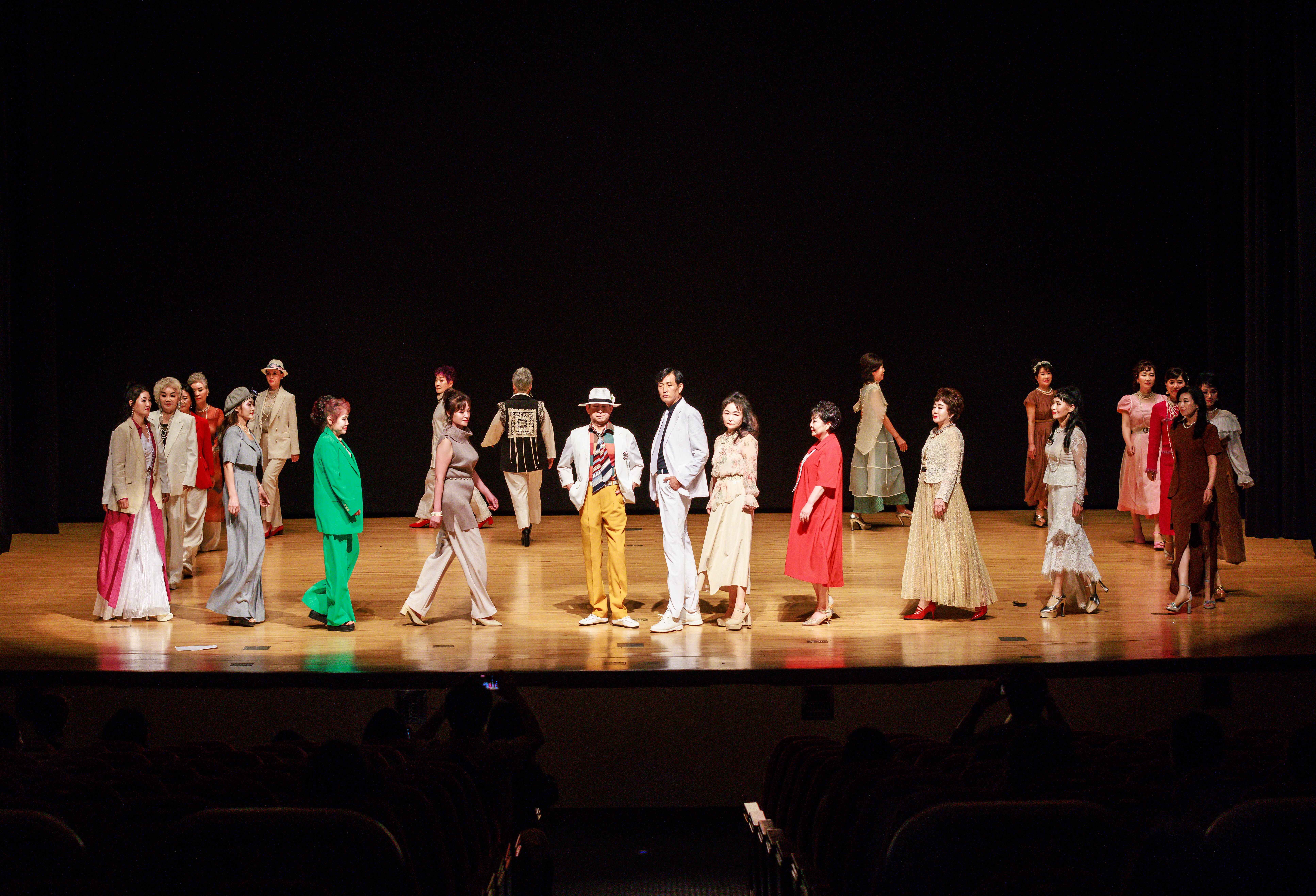 [시니어모델 / 아트페스티벌 / 서울시니어행사] 국제대학 시니어모델