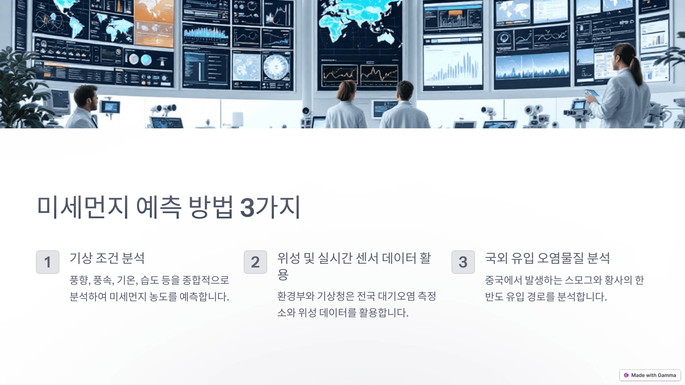 미세먼지 실시간 예보 및 대처법
