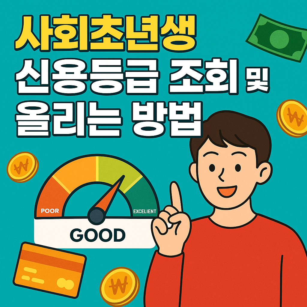 신용등급 올리는 방법(신용정보 조회)