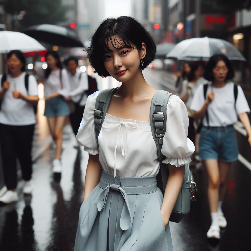 가방을 메다 매다