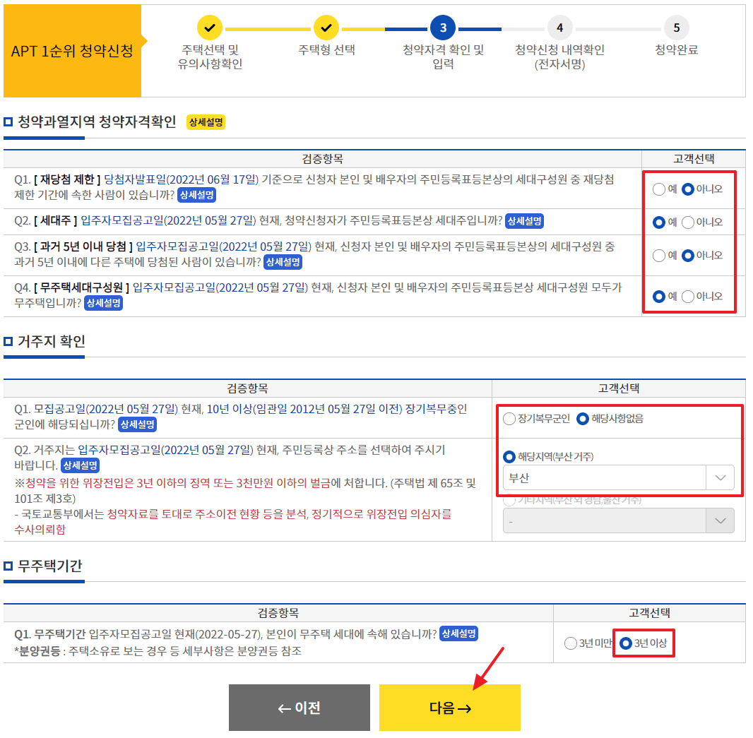 주택청약 신청 방법 1순위 특별공급