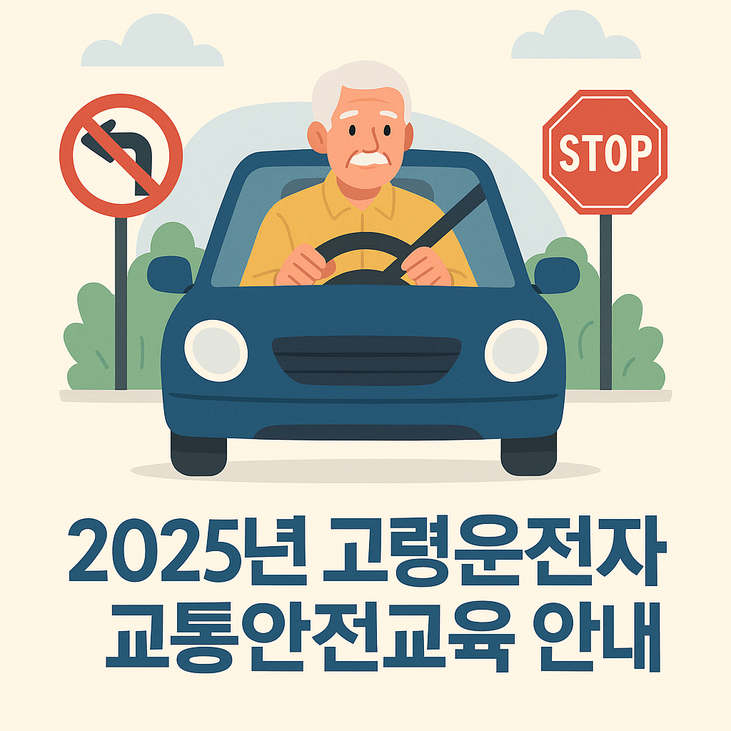 2025년 고령운전자 교통안전교육 안내