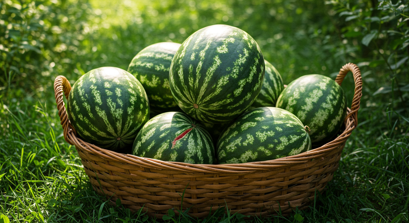 껍질 벗긴 수박, 큐브형으로 소분해서 보관하기