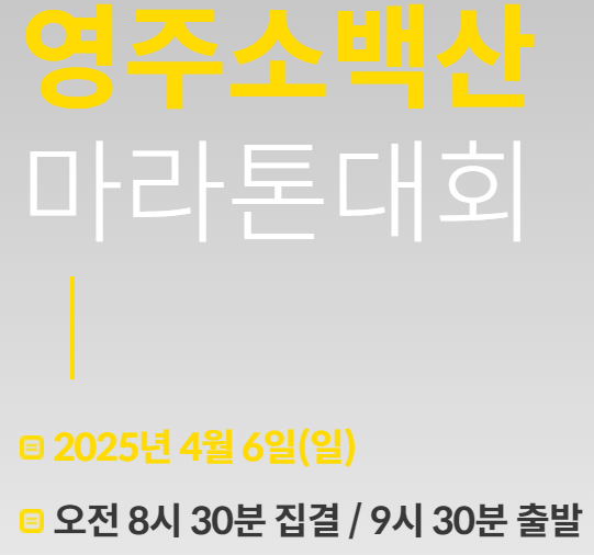 2025년 전국 주요 마라톤 대회 일정 월별 정리1