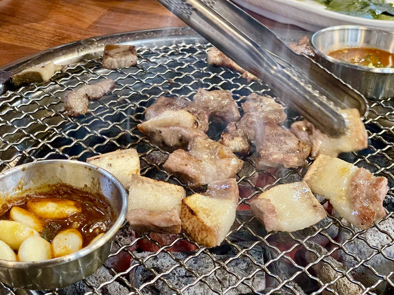 진영 맛집 대식가 2900 돼지껍데기