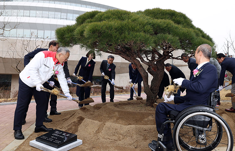 올림픽회관 재개관식 행사 사진
